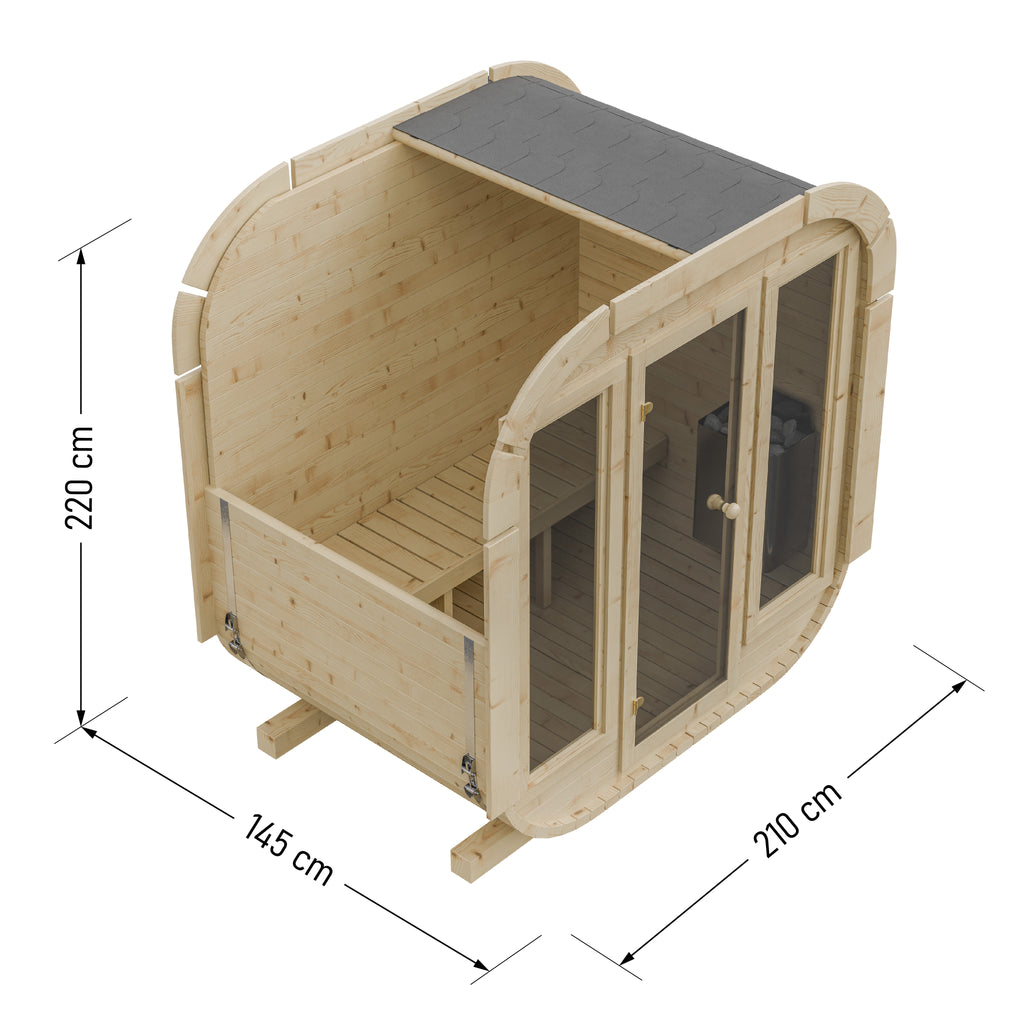 Quadro sauna 145