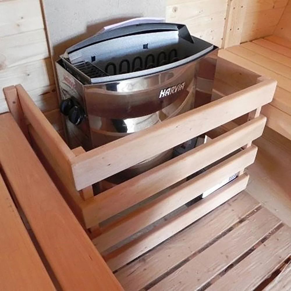 Harvia Vega BC80 8.0kW Electric Sauna Heater – Built-In Control - Stones Included
