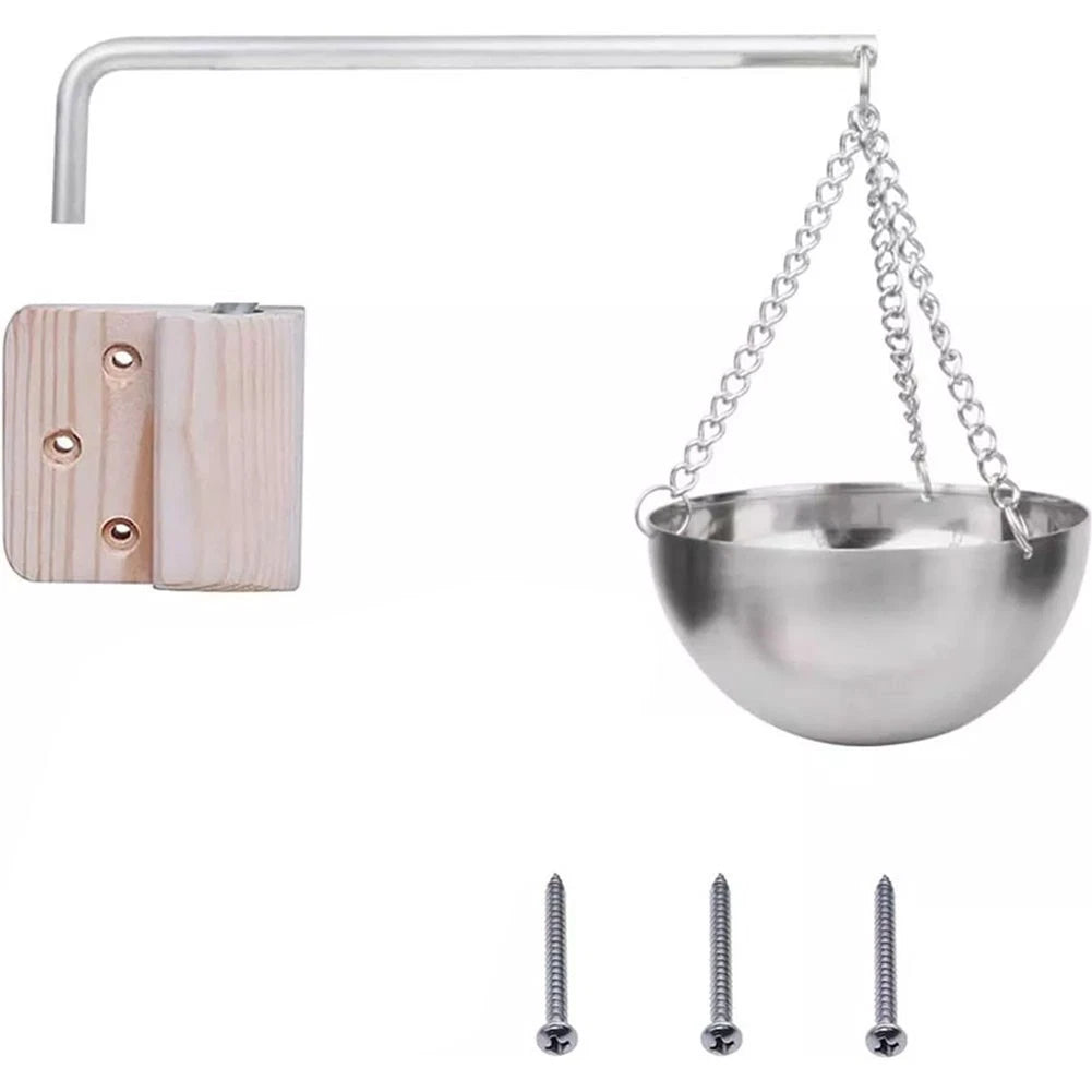 Sauna Aroma Evaporator Cauldron – Stainless Steel Hanging Bowl